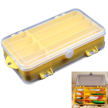 กล่องล่อกลางแจ้งแบบพกพากล่องเก็บสองด้านพลาสติกใสขนาด: 18 x 10 x 5 ซม