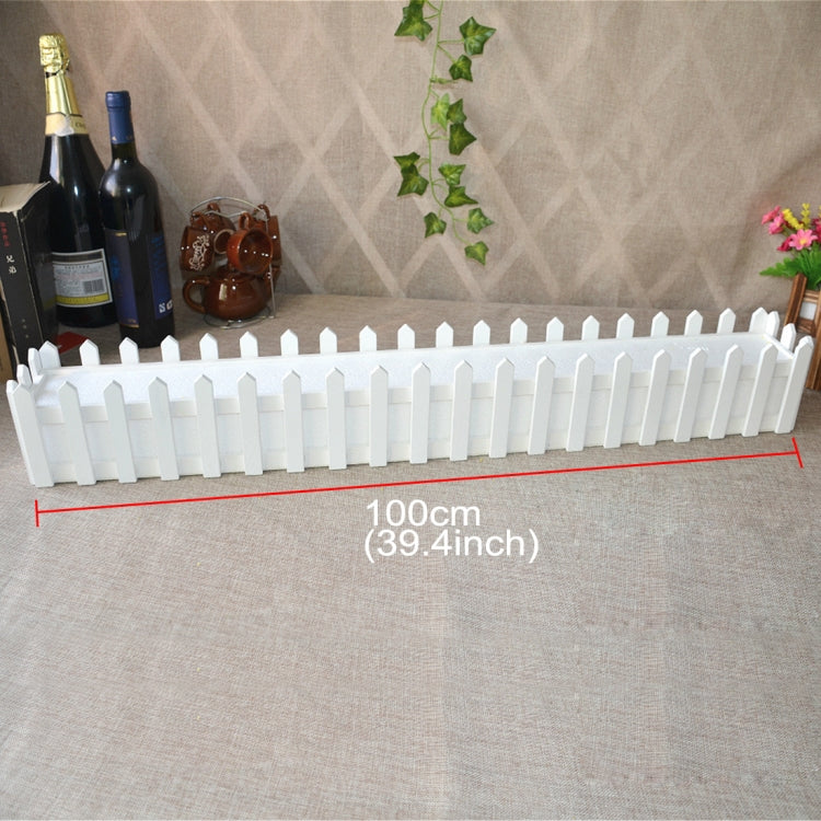 ไม้ดอกไม้ชาวไร่รั้วที่เก็บหม้อโฟมขนาด: 100 ซม.x 9 ซม.x 11 ซม., Length: 100cm