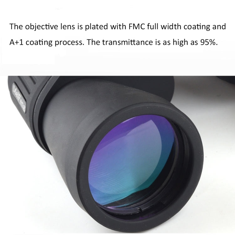 Maifeng 20x50 High Definition High Times กล้องโทรทรรศน์กล้องส่องทางไกลกลางแจ้ง, 20x50