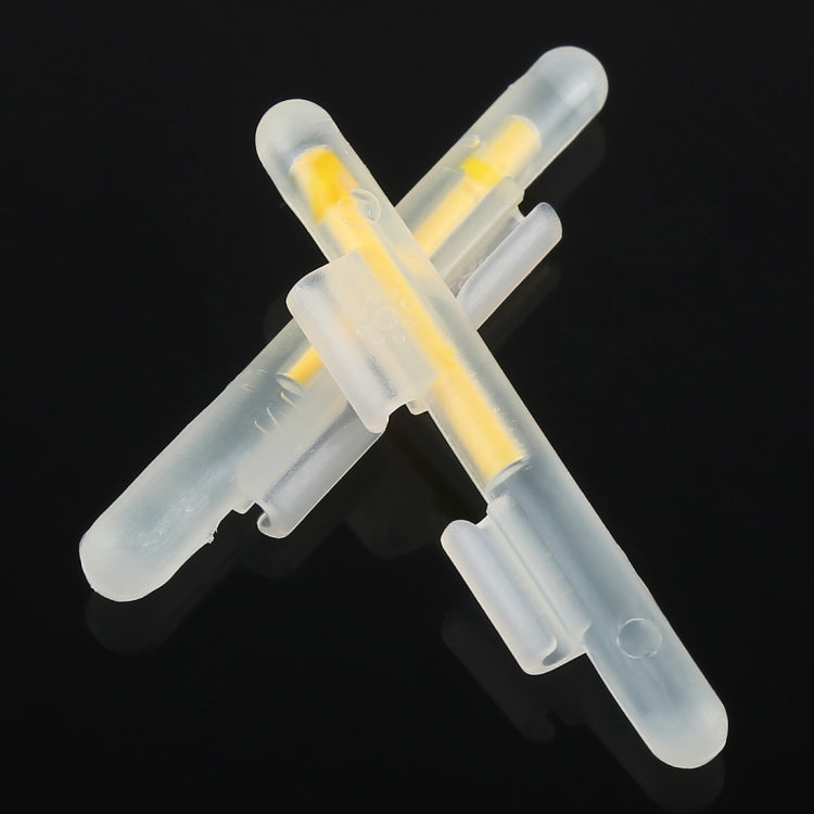 10 แพ็ค OCEAN SUN Clip-On Luminous Float Night Fishing Light Stick, M, เหมาะกับปลายก้าน 2.0-2.6 มม., Clip-On, M