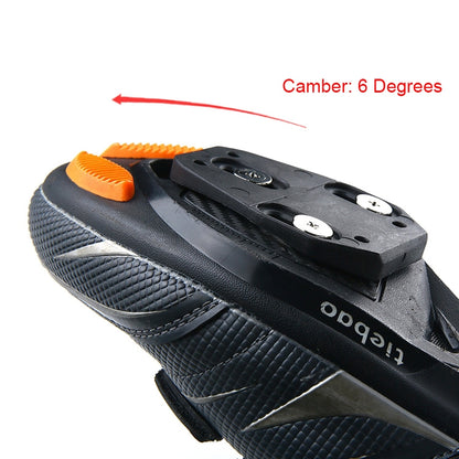 แป้นเหยียบจักรยานเสือหมอบ 3 รู Shim สำหรับ SpeedPlay Zero Pedal, Camber: 6 องศา, RD5 B