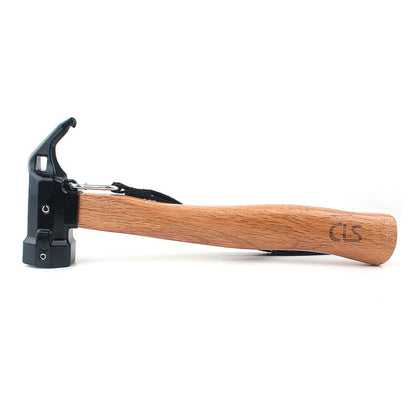 CLS-ทองเหลืองหกเหลี่ยมกลางแจ้งทองเหลือง Multi-Function Nail Puller ค้อนฉลาม, Shark Hammer