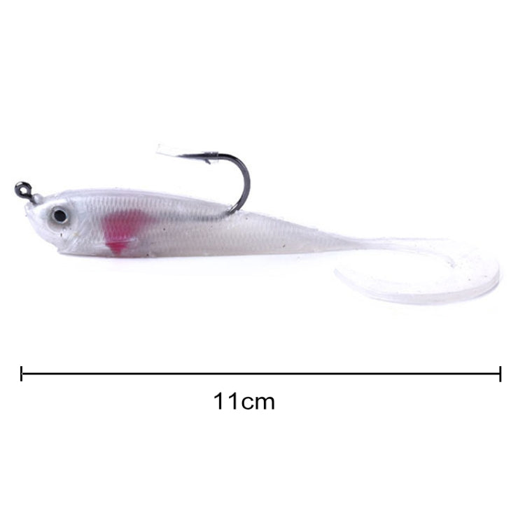 HENGJIA SO050-1 5 ชิ้น 11 ซม./16g Luya ตกปลา Lure ตกปลาเกียร์ Sea Bass ปลานุ่มพร้อมตะขอ, SO050-2, SO050-1, SO050-5, SO050-4