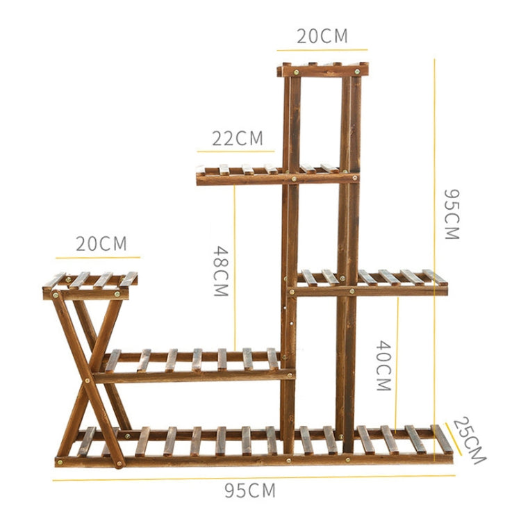 ไม้พืชดอกไม้ขาตั้งไม้หม้อชั้นวางของRack, without Wheel