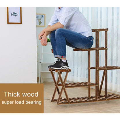 ไม้พืชดอกไม้ขาตั้งไม้หม้อชั้นวางของRack, without Wheel