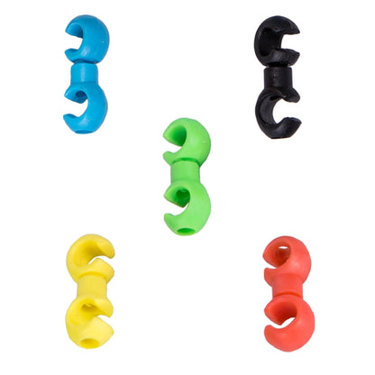 20 ชิ้น ZTTO จักรยาน MTB สายเบรก S สไตล์คลิปจัดส่งสีสุ่ม, ZTTO S Bicycle Style Clips