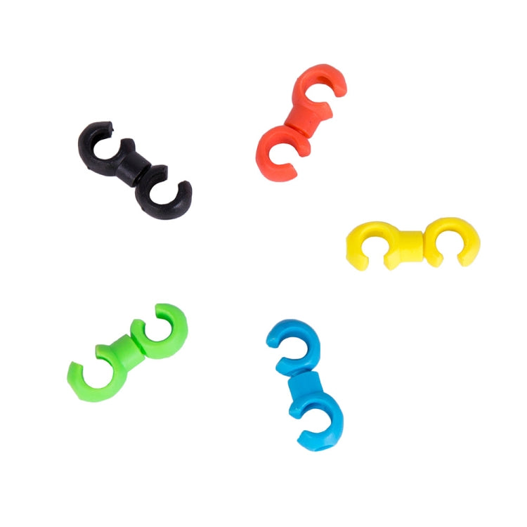 20 ชิ้น ZTTO จักรยาน MTB สายเบรก S สไตล์คลิปจัดส่งสีสุ่ม, ZTTO S Bicycle Style Clips