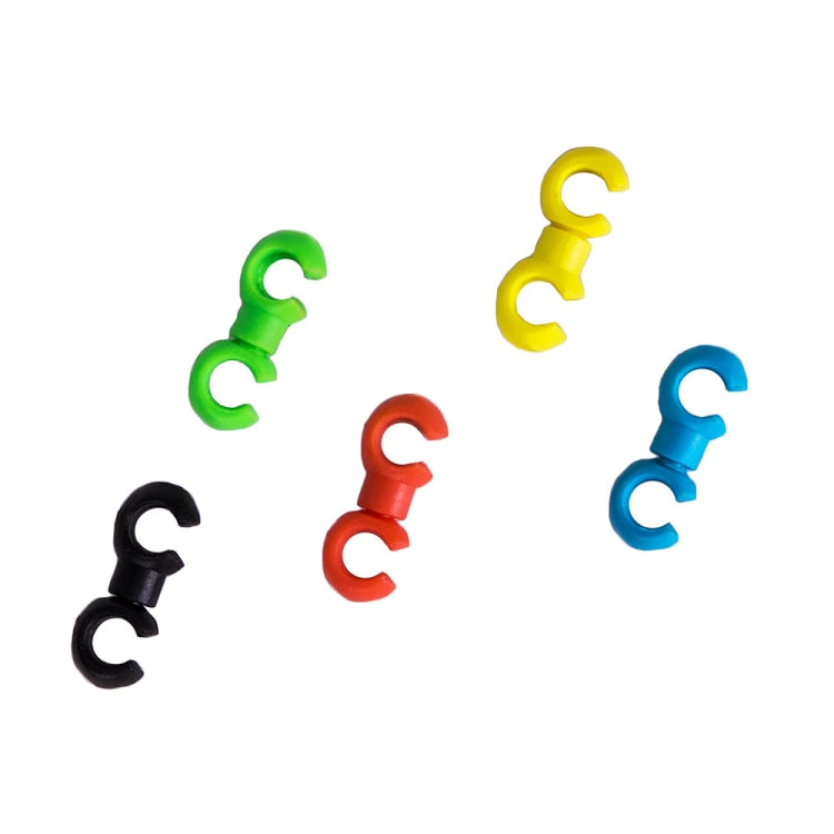 20 ชิ้น ZTTO จักรยาน MTB สายเบรก S สไตล์คลิปจัดส่งสีสุ่ม, ZTTO S Bicycle Style Clips