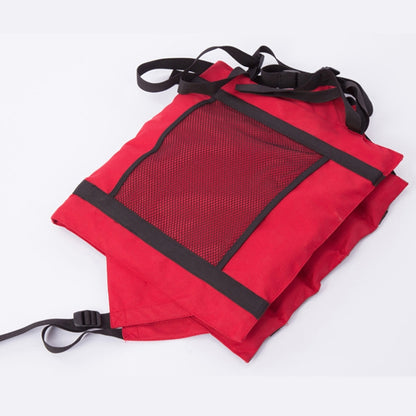 เบาะนั่งพับกลางแจ้งพร้อมพนักพิง ขนาด: 78*40*2ซม, CLS Folding Stool(Red), Folding Seat(Black)