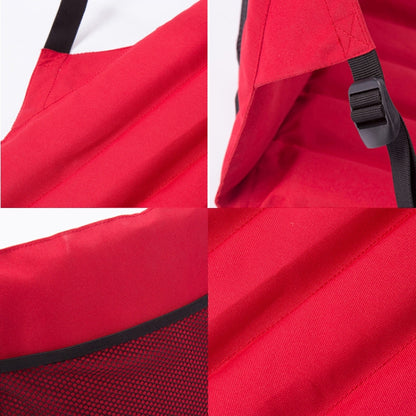 เบาะนั่งพับกลางแจ้งพร้อมพนักพิง ขนาด: 78*40*2ซม, CLS Folding Stool(Red), Folding Seat(Black)