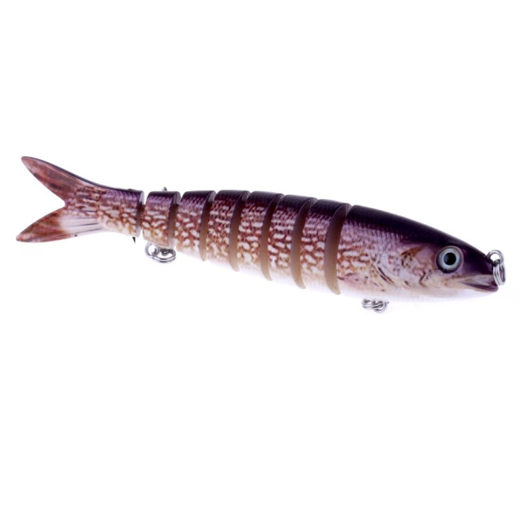 HENGJIA JM024-X 6 # 13.6cm 18.7g เหยื่อพลาสติกแข็งหลายส่วนเหยื่อตกปลาประดิษฐ์พร้อมตะขอแหลม, การจัดส่งสีแบบสุ่ม, JM024-X 6# 13.6cm