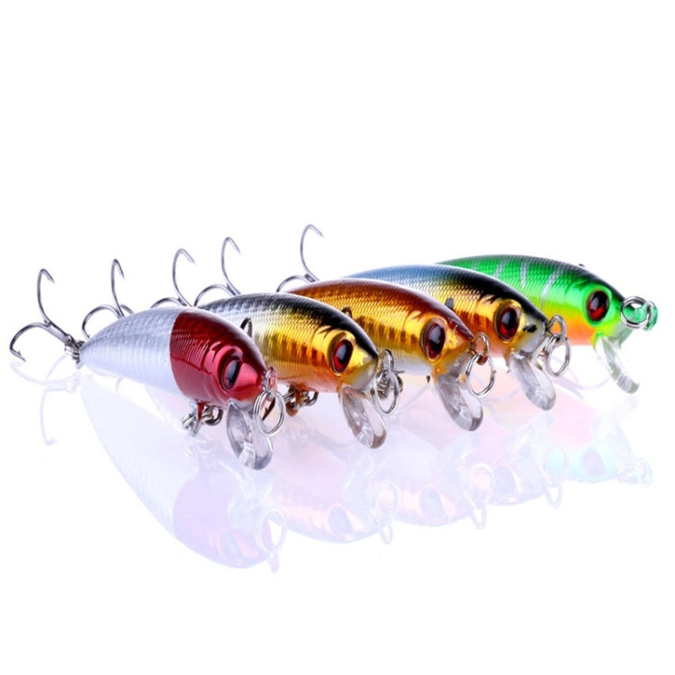 HENGJIA 5 ชิ้น 8.5 ซม. เหยื่อพลาสติก Minnow Hard Baits ประมง ชุดเหยื่อ ประมง Tackle Baits, 5 PCS 8.5cm