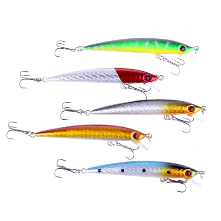 HENGJIA 5 ชิ้น 8.5 ซม. เหยื่อพลาสติก Minnow Hard Baits ประมง ชุดเหยื่อ ประมง Tackle Baits, 5 PCS 8.5cm