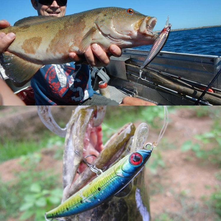 HENGJIA 5 ชิ้น 8.5 ซม. เหยื่อพลาสติก Minnow Hard Baits ประมง ชุดเหยื่อ ประมง Tackle Baits, 5 PCS 8.5cm