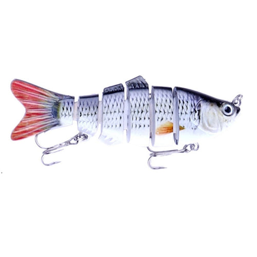 HENGJIA JM020 11cm 18g เหยื่อพลาสติกหลายส่วน Hard Baits ประมง ชุดเหยื่อ ประมง Tackle Baits, 1#, 3#, 4#, 5#