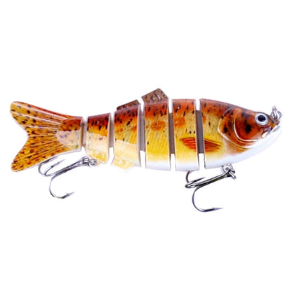 HENGJIA JM020 11cm 18g เหยื่อพลาสติกหลายส่วน Hard Baits ประมง ชุดเหยื่อ ประมง Tackle Baits, 1#, 3#, 4#, 5#