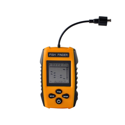 เครื่องหาปลาแบบมีสายแบบพกพาพร้อมเซนเซอร์โซนาร์และจอแสดงผล LCD, Fish Finder