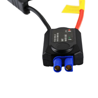 12V 650A สมาร์ทรถ Booster Cable ป้องกันรถแบตเตอรี่สำหรับรถลัดวงจร Overcharge คงที่ Regulator กระโดดคลิปตะกั่ว, 650A