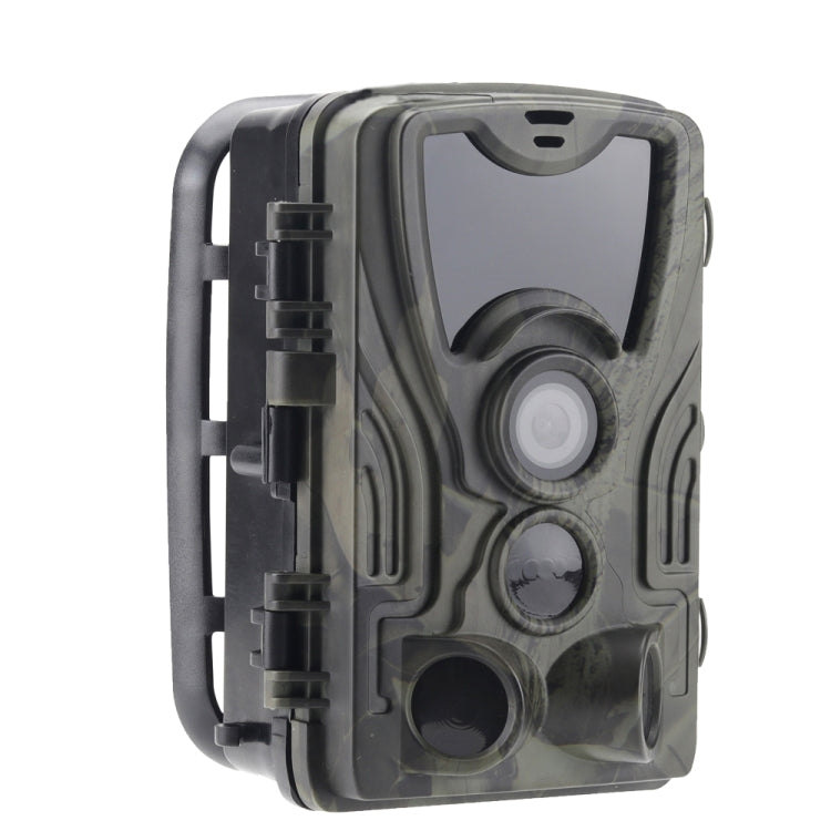 HC801A 8MP กันน้ำ IP65 IR Night Vision Security กล้องล่าสัตว์ Trail, Novatek 96650 โปรแกรม, มุมกว้าง 120 องศา, 110 องศา PIR Sensing Angle, HC801A