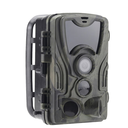 HC801A 8MP กันน้ำ IP65 IR Night Vision Security กล้องล่าสัตว์ Trail, Novatek 96650 โปรแกรม, มุมกว้าง 120 องศา, 110 องศา PIR Sensing Angle, HC801A