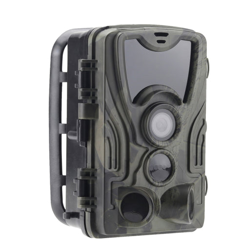 HC801A 8MP กันน้ำ IP65 IR Night Vision Security กล้องล่าสัตว์ Trail, Novatek 96650 โปรแกรม, มุมกว้าง 120 องศา, 110 องศา PIR Sensing Angle, HC801A