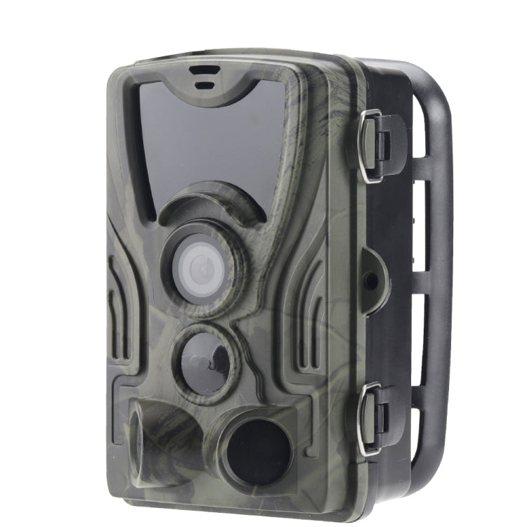 HC801A 8MP กันน้ำ IP65 IR Night Vision Security กล้องล่าสัตว์ Trail, Novatek 96650 โปรแกรม, มุมกว้าง 120 องศา, 110 องศา PIR Sensing Angle, HC801A