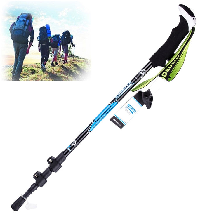 KODENOR ปีนเขากลางแจ้งแบบพกพาพับคาร์บอนไฟเบอร์ด้ามตรง Alpenstocks Trekking Poles ความยาว: 63-135CM, Length : 63-135CM (Black+green), Length : 63-135CM (Black Blue), Length : 63-135CM (Black Yellow)