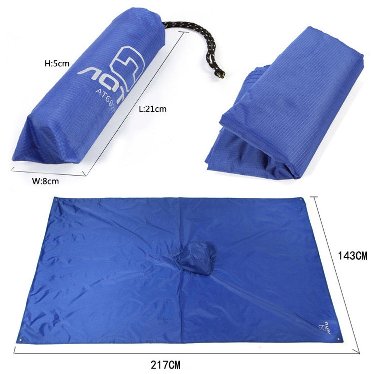 3 in 1 Aotu AT6927 มัลติฟังก์ชั่กลางแจ้งแคมป์ขี่เสื้อกันฝนผ้าห่มปิกนิกขนาด: 217x143 ซม., 217x143cm (Orange), 217x143cm (Blue)