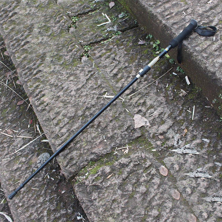 Aotu AT7558 125ซม.อลูมิเนียมกลางแจ้งCampingพับCorky Trekking Poles EVA Handle Alpenstock, AT7558
