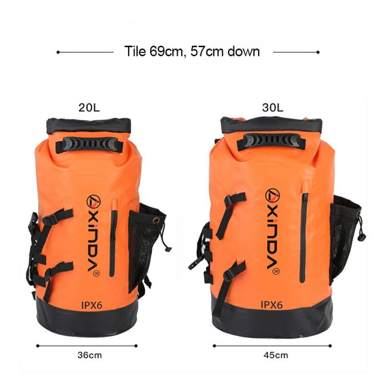 XINDA H-BAG03 20L กระเป๋าปีนเขาสำหรับเก็บต้นน้ำกันน้ำกลางแจ้ง, 20L