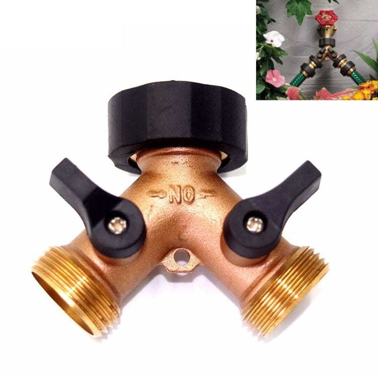 2 ชิ้น 2 ใน 1 ครัวเรือนน้ำแตะวาล์วแบ่งเชื่อมต่อ, Water Tap Valve Shunt Connector