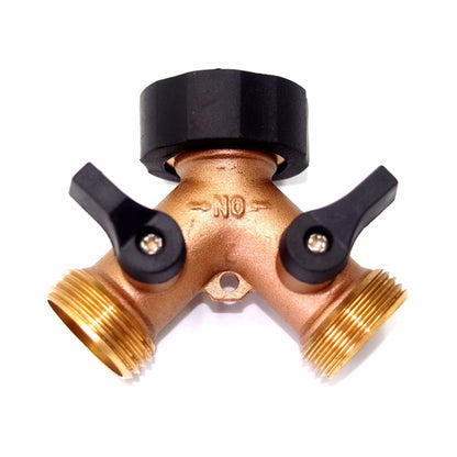 2 ชิ้น 2 ใน 1 ครัวเรือนน้ำแตะวาล์วแบ่งเชื่อมต่อ, Water Tap Valve Shunt Connector