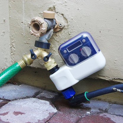 2 ชิ้น 2 ใน 1 ครัวเรือนน้ำแตะวาล์วแบ่งเชื่อมต่อ, Water Tap Valve Shunt Connector