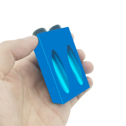15 องศามุมเอียงอลูมิเนียมอัลลอยด์งานไม้ Locator, 15 Degree Woodworking Hole Locator