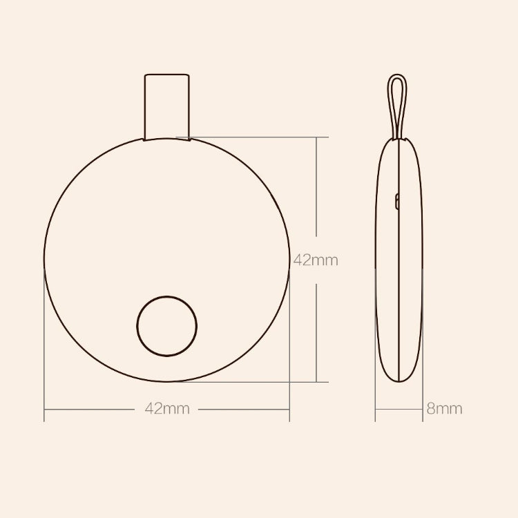ต้นฉบับ Xiaomi Youpin Ranres อุปกรณ์ป้องกันการสูญหายอัจฉริยะการค้นหาสองทางบลูทู ธ ปลุกค้นหาตำแหน่งอัจฉริยะระยะทาง: 15 เมตร, RW01MN Pink, RW01MN Green, RW01MN White