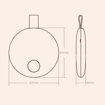 ต้นฉบับ Xiaomi Youpin Ranres อุปกรณ์ป้องกันการสูญหายอัจฉริยะการค้นหาสองทางบลูทู ธ ปลุกค้นหาตำแหน่งอัจฉริยะระยะทาง: 15 เมตร, RW01MN Pink, RW01MN Green, RW01MN White