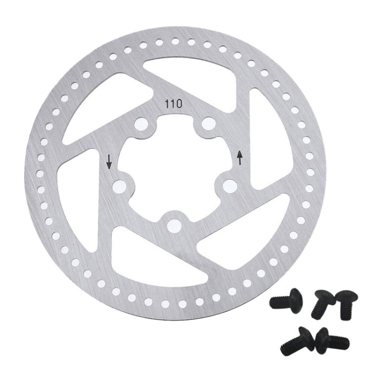110 มม.สกู๊ตเตอร์ไฟฟ้าเบรคโรเตอร์ Pad อะไหล่สำหรับ Xiaomi Mijia M365, Brake Disc Rotor Pad