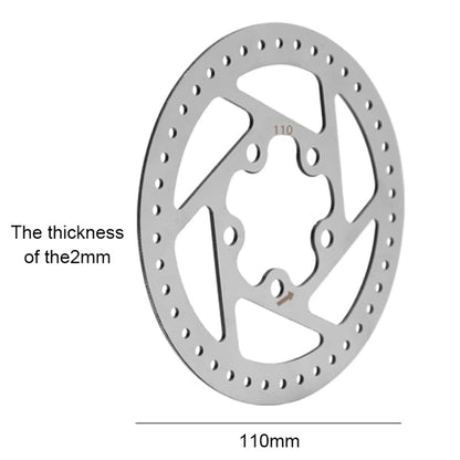 110 มม.สกู๊ตเตอร์ไฟฟ้าเบรคโรเตอร์ Pad อะไหล่สำหรับ Xiaomi Mijia M365, Brake Disc Rotor Pad
