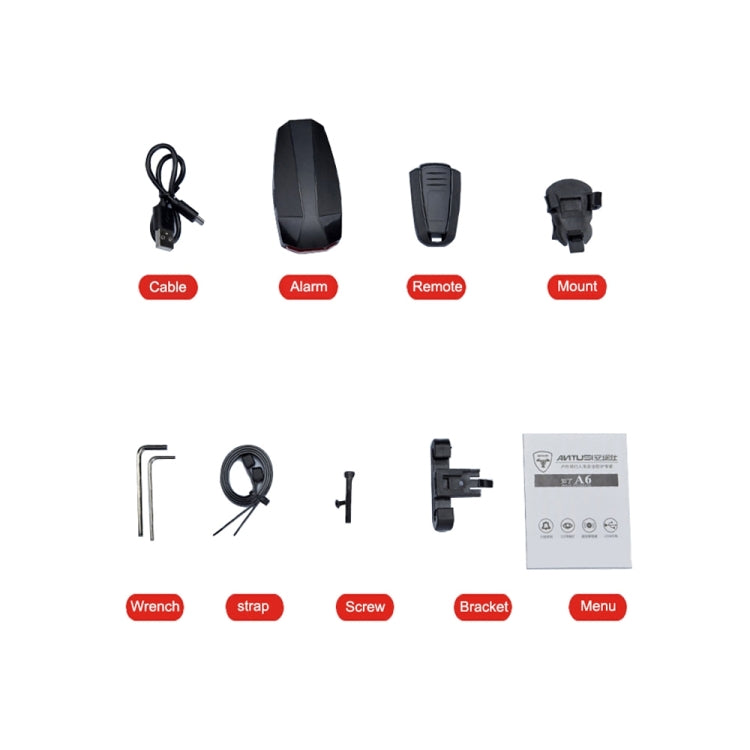 IP65 กันน้ำ USB ชาร์จสมาร์ทซัง LED ปลุกจักรยานไฟท้ายไฟท้ายพร้อมรีโมทควบคุมระยะ: 1-100 เมตร, IP65 Waterproof Taillight
