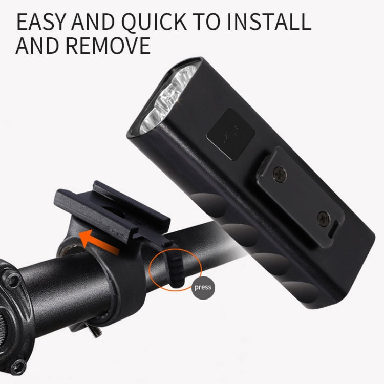 BX3 USB ชาร์จจักรยานไฟหน้าแฮนด์ไฟ LED (10 ชั่วโมง, T6 + A02 โคมไฟ), 10 Hours, T6+A02 Lamp