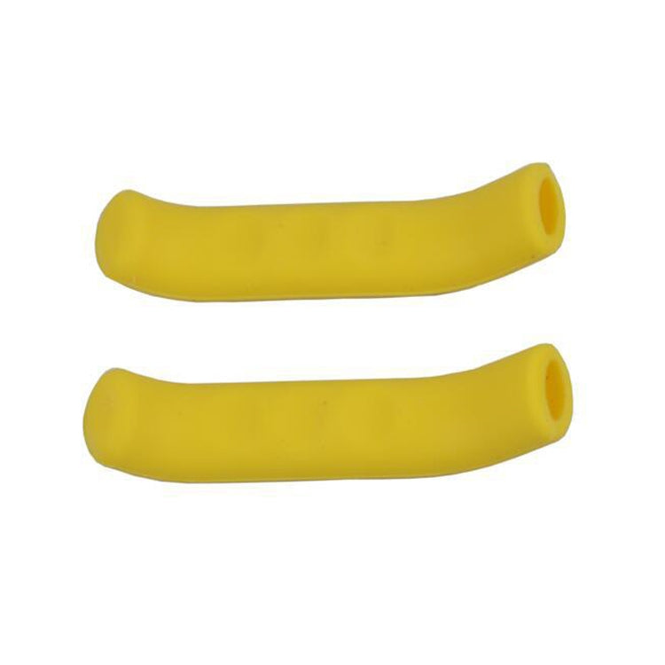 1 คู่ Universal Type จักรยานเบรคซิลิโคนป้องกันครอบคลุม, Brake Covers Yellow