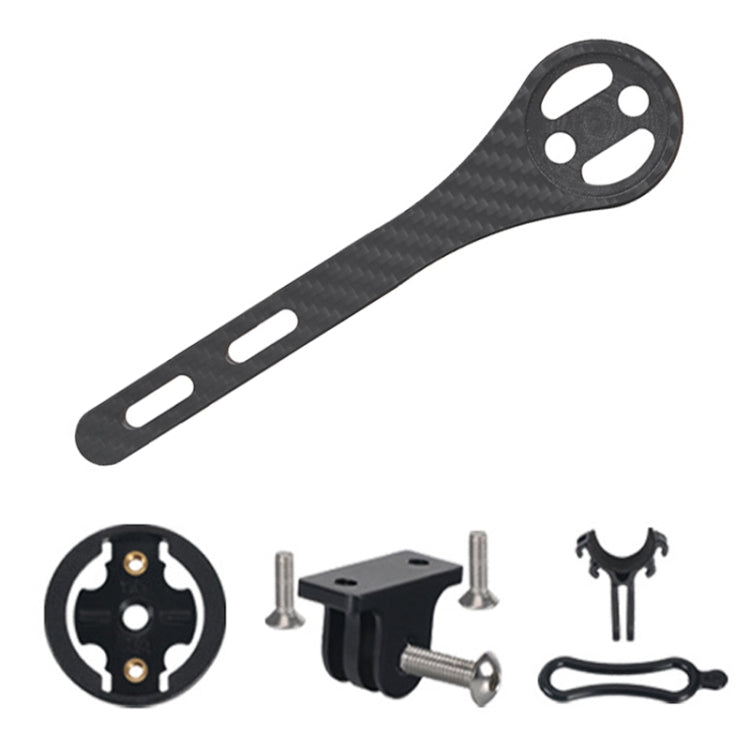 TOSEEK ที่วางตารางรหัสจักรยานถนนคาร์บอนไฟเบอร์เต็มสำหรับ Garmin Series (Matte), For Bryton Series(Matte), For CATEYE Series(Matte), For Garmin Series(Matte)