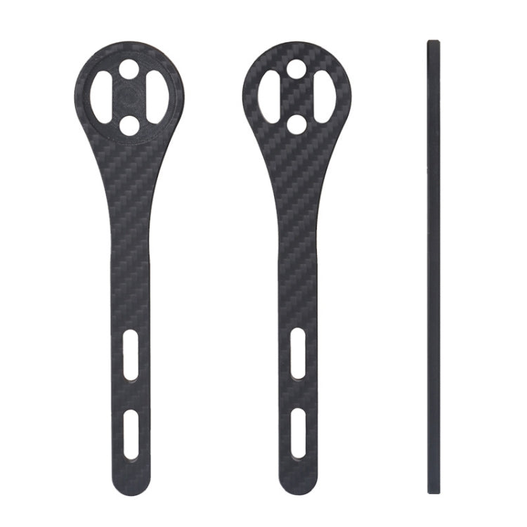 TOSEEK ที่วางตารางรหัสจักรยานถนนคาร์บอนไฟเบอร์เต็มสำหรับ Garmin Series (Matte), For Bryton Series(Matte), For CATEYE Series(Matte), For Garmin Series(Matte)