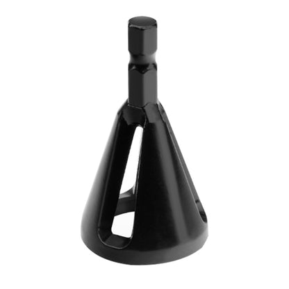 Chamfer สแตนเลสลบคมเครื่องมือลบมุมภายนอกด้ามจับสามเหลี่ยม Chamfer หกช่อง, Six-slot Chamfer (Black), Six-slot Chamfer (Silver)