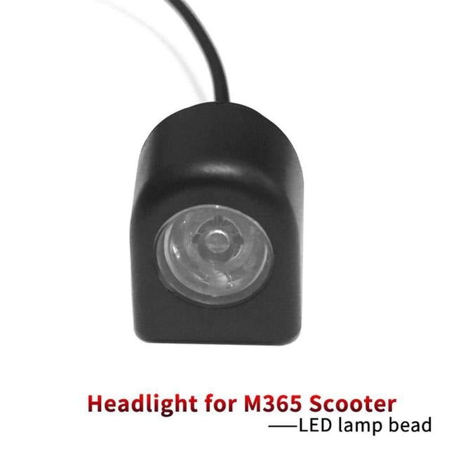 LED สปอตไลท์ไฟเตือนไฟหน้าอุปกรณ์เสริมสกู๊ตเตอร์ไฟฟ้าสำหรับ Xiaomi Mijia M365