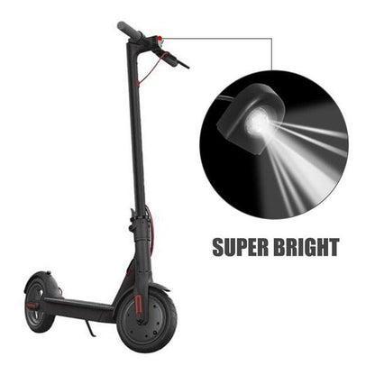 LED สปอตไลท์ไฟเตือนไฟหน้าอุปกรณ์เสริมสกู๊ตเตอร์ไฟฟ้าสำหรับ Xiaomi Mijia M365