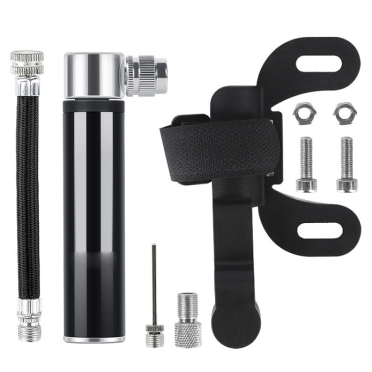 คู่มือมินิแบบพกพาจักรยานอลูมิเนียมอัลลอยด์ปั๊ม, Inflator Black, Inflator Red, Inflator Silver