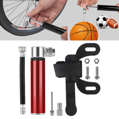 คู่มือมินิแบบพกพาจักรยานอลูมิเนียมอัลลอยด์ปั๊ม, Inflator Black, Inflator Red, Inflator Silver