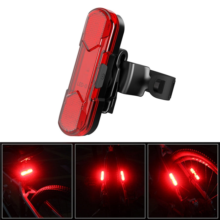 จักรยานไฟท้ายแบบชาร์จไฟ USB ไฟท้าย LED
