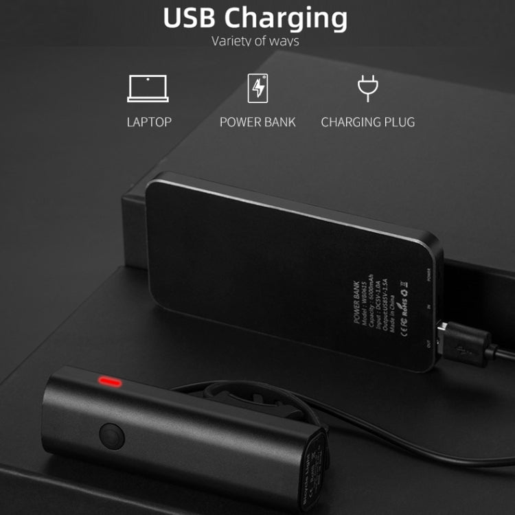 BG-1901 จักรยาน USB ชาร์จลำโพงไฟหน้าอุปกรณ์ขี่จักรยานมัลติฟังก์ชั่น, Mountain Bike Headlight